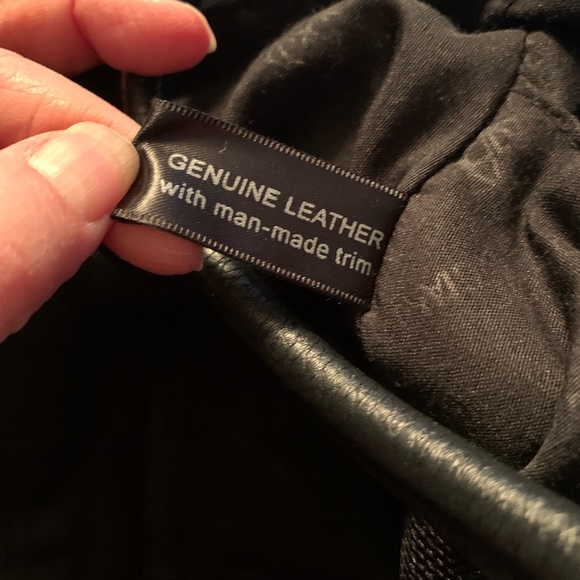 Leather tote bag. - Picture 5 of 5